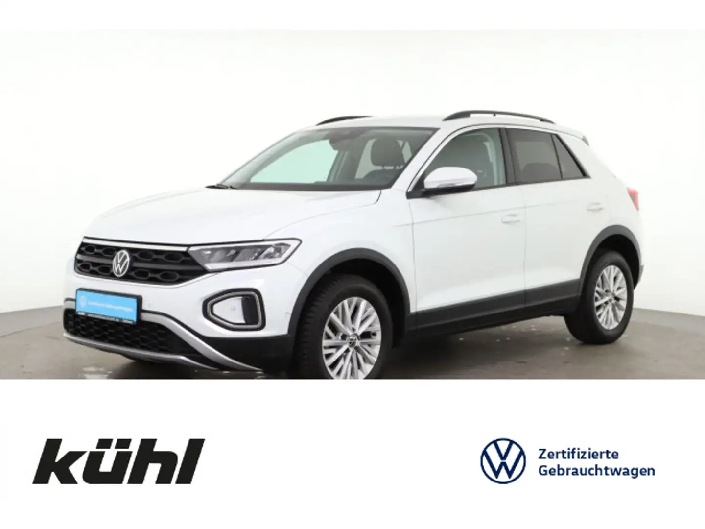 Volkswagen T-Roc 1.0 TSI Life LED/App-Connect Weiß - 1