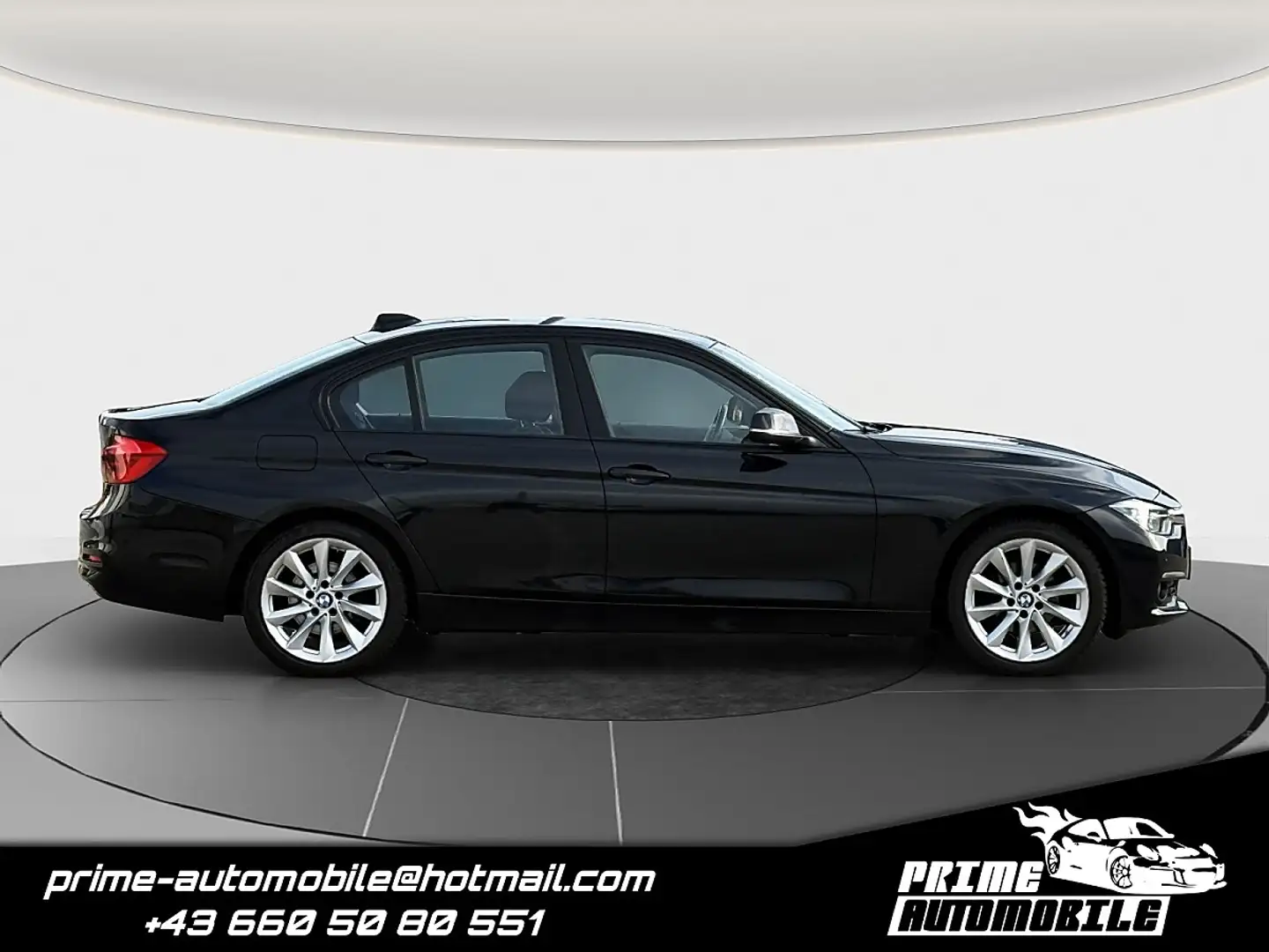 BMW 318 d Advantage Aut. *FACELIFT,NAVI* Schwarz - 2