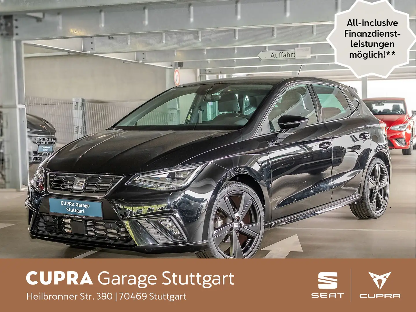 SEAT Ibiza Style 1.0 TSI 70 kW Schwarz - 1