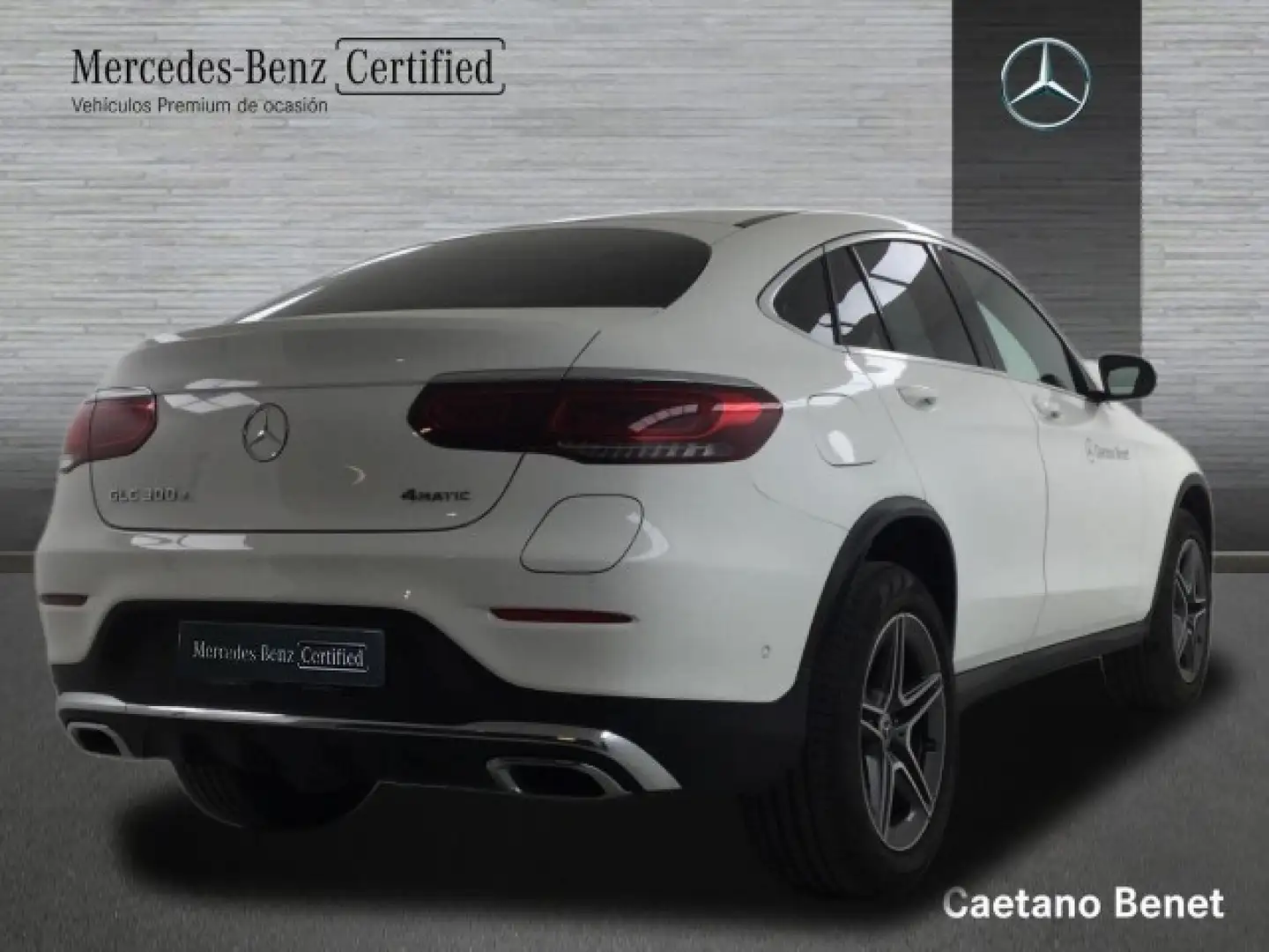 Mercedes-Benz GLC 300 Coupé e 4MATIC Blanco - 2