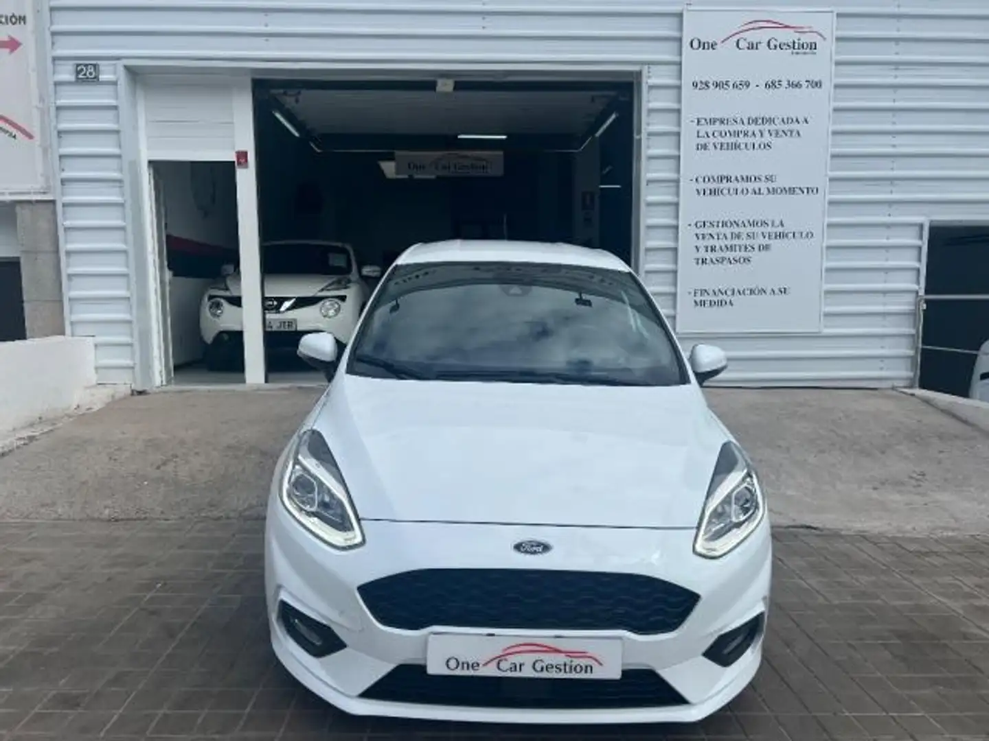 Ford Fiesta 1.0 EcoBoost S/S ST Line 140 Blanc - 2