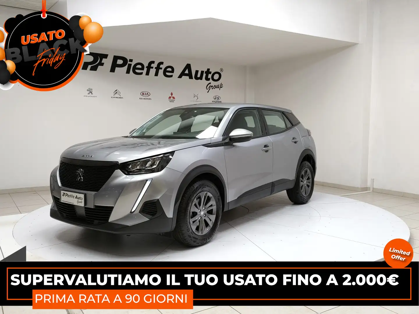 Peugeot 2008 2ª serie PureTech 100 S&S Active Pack Gris - 1