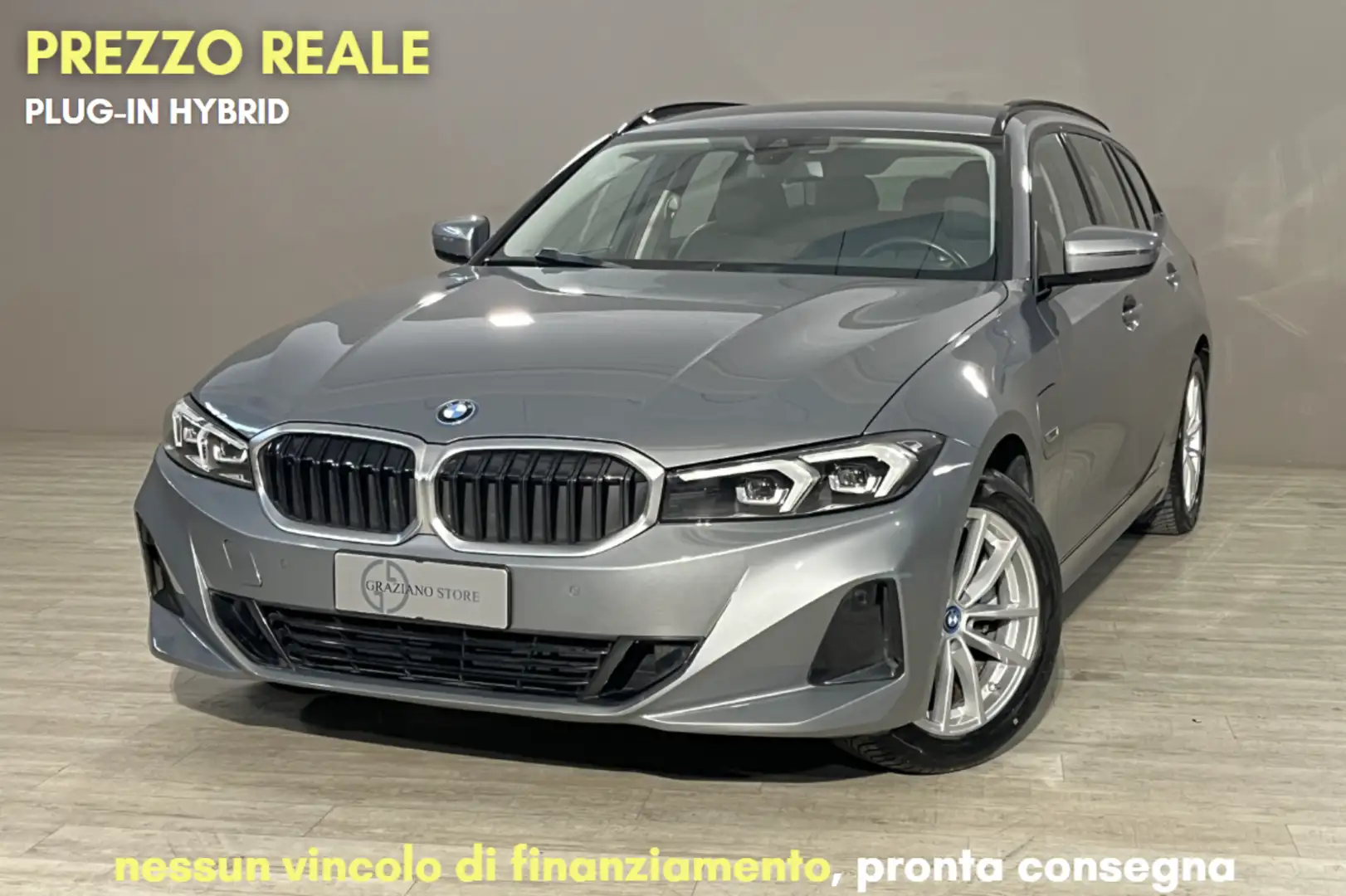BMW 320 BMW 320e Touring Gris - 1