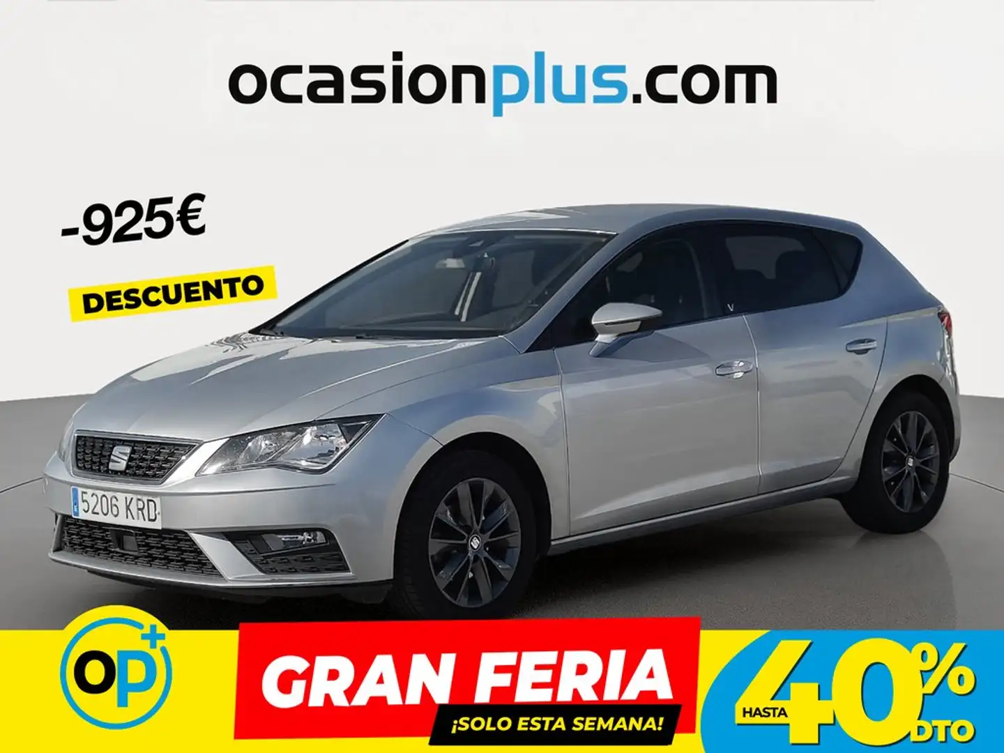 SEAT Leon 1.2 TSI S&S Style 110 Gris - 1