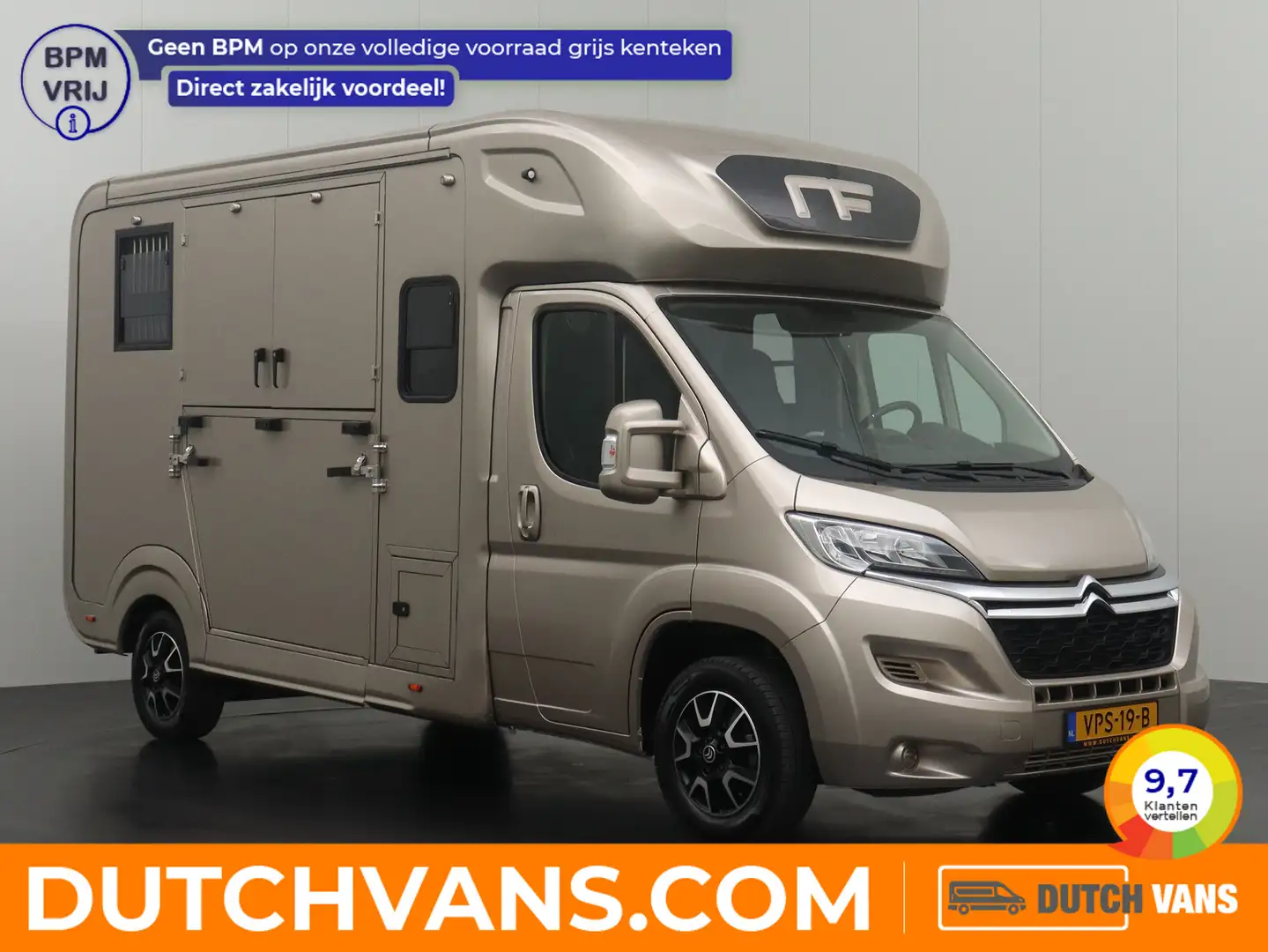 Citroen Jumper | BPM Vrij !! | Leder | Airco | Cruise | Trekhaak Beige - 1