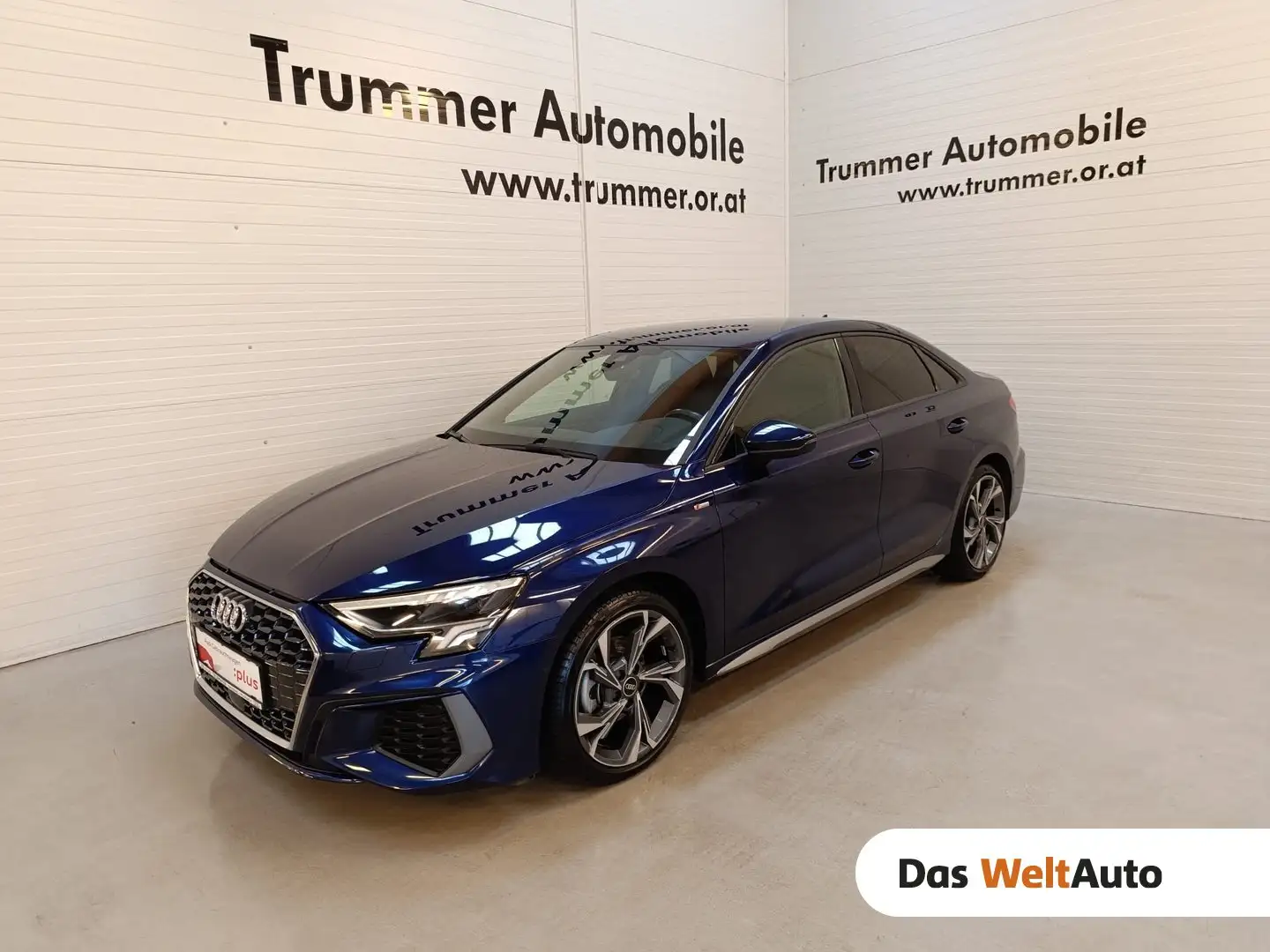 Audi A3 Limousine 35 TFSI S line exterieur Blau - 1