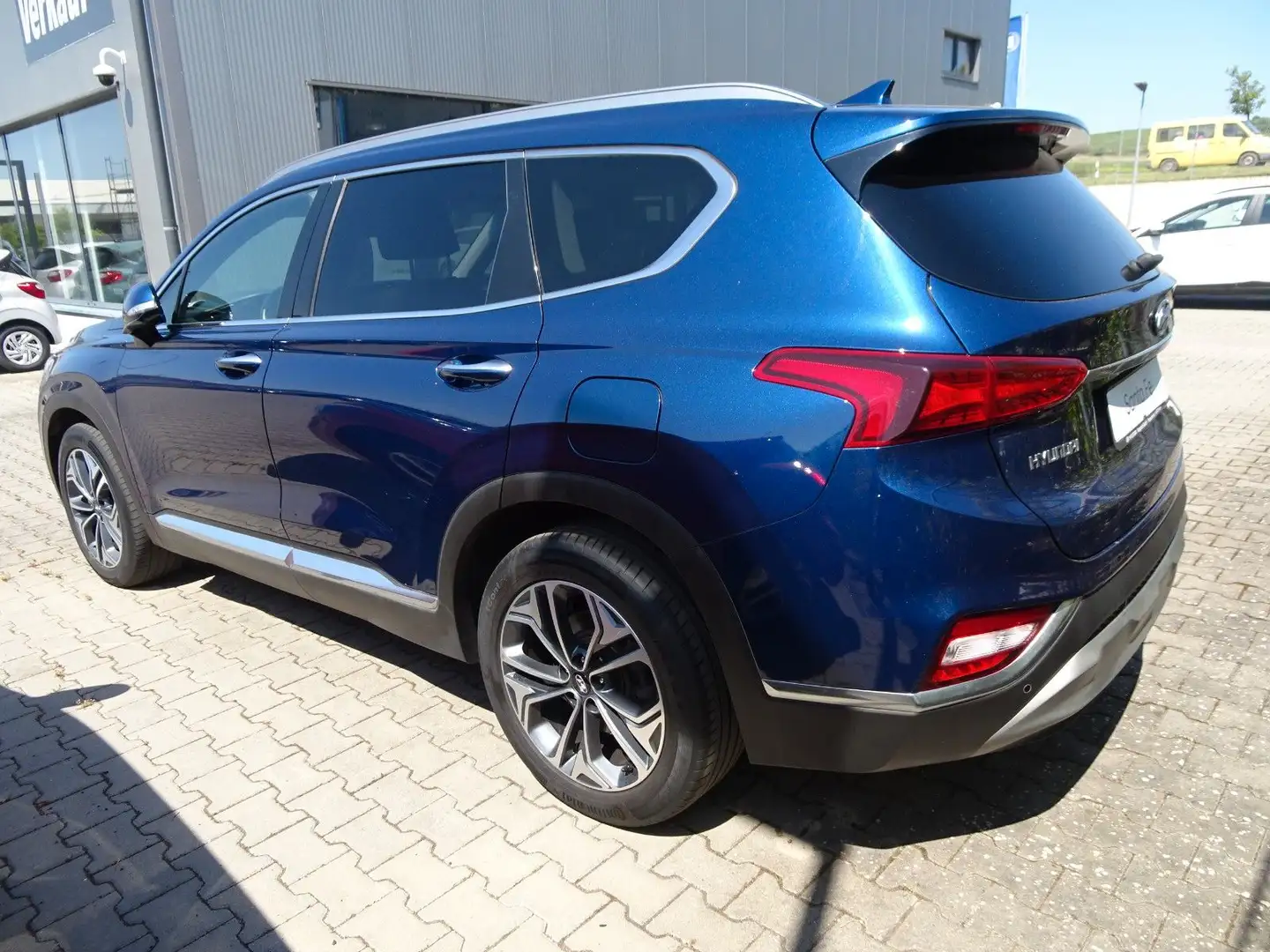Hyundai SANTA FE Premium 4WD Bleu - 2