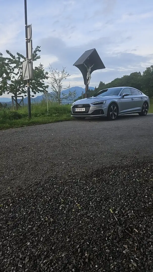 Audi A5 SB 40 TDI S-tronic, S-Line Silber - 1