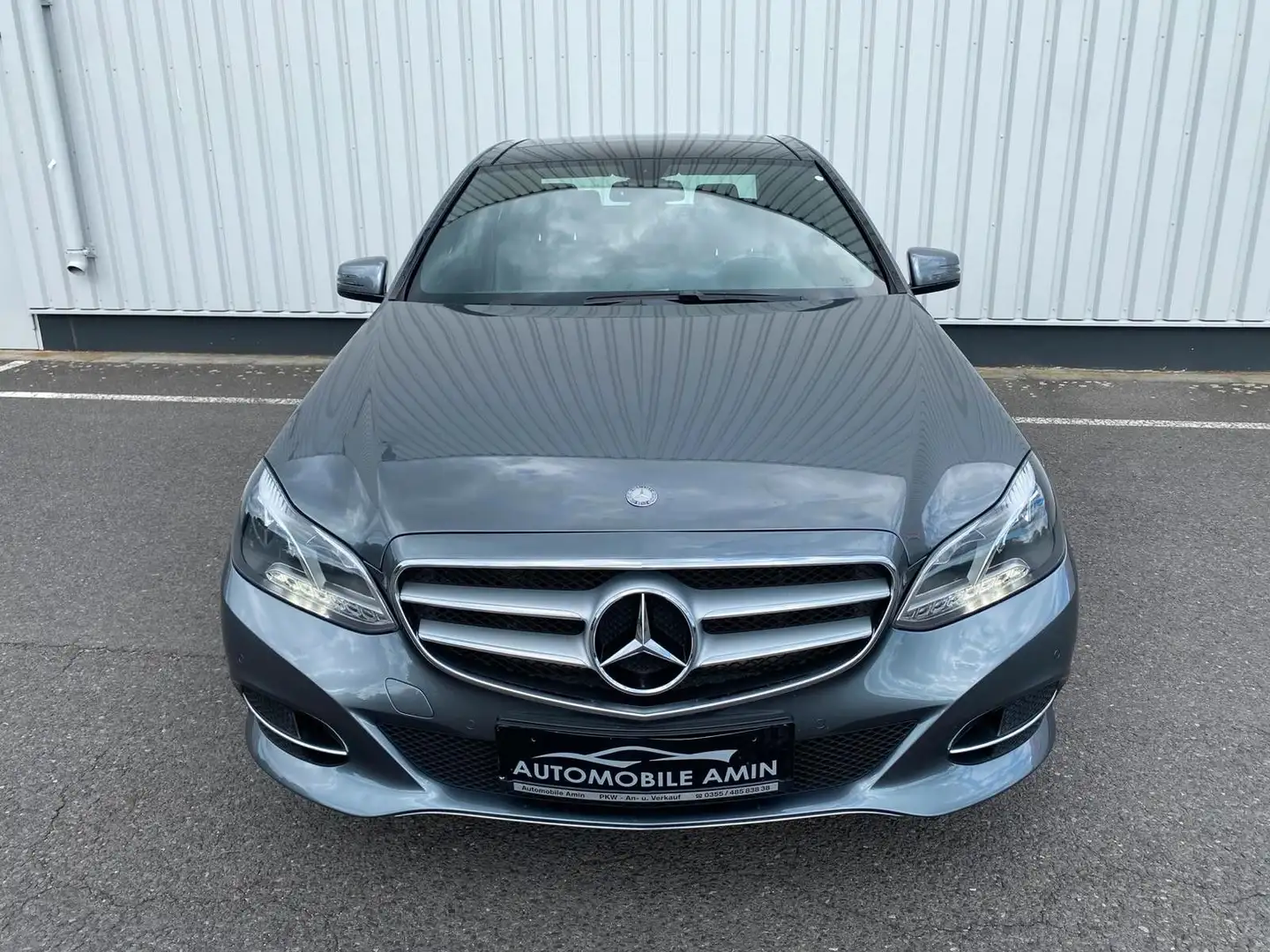 Mercedes-Benz E 300 E -Klasse BlueTec Vollleder Panoramadach Gri - 2