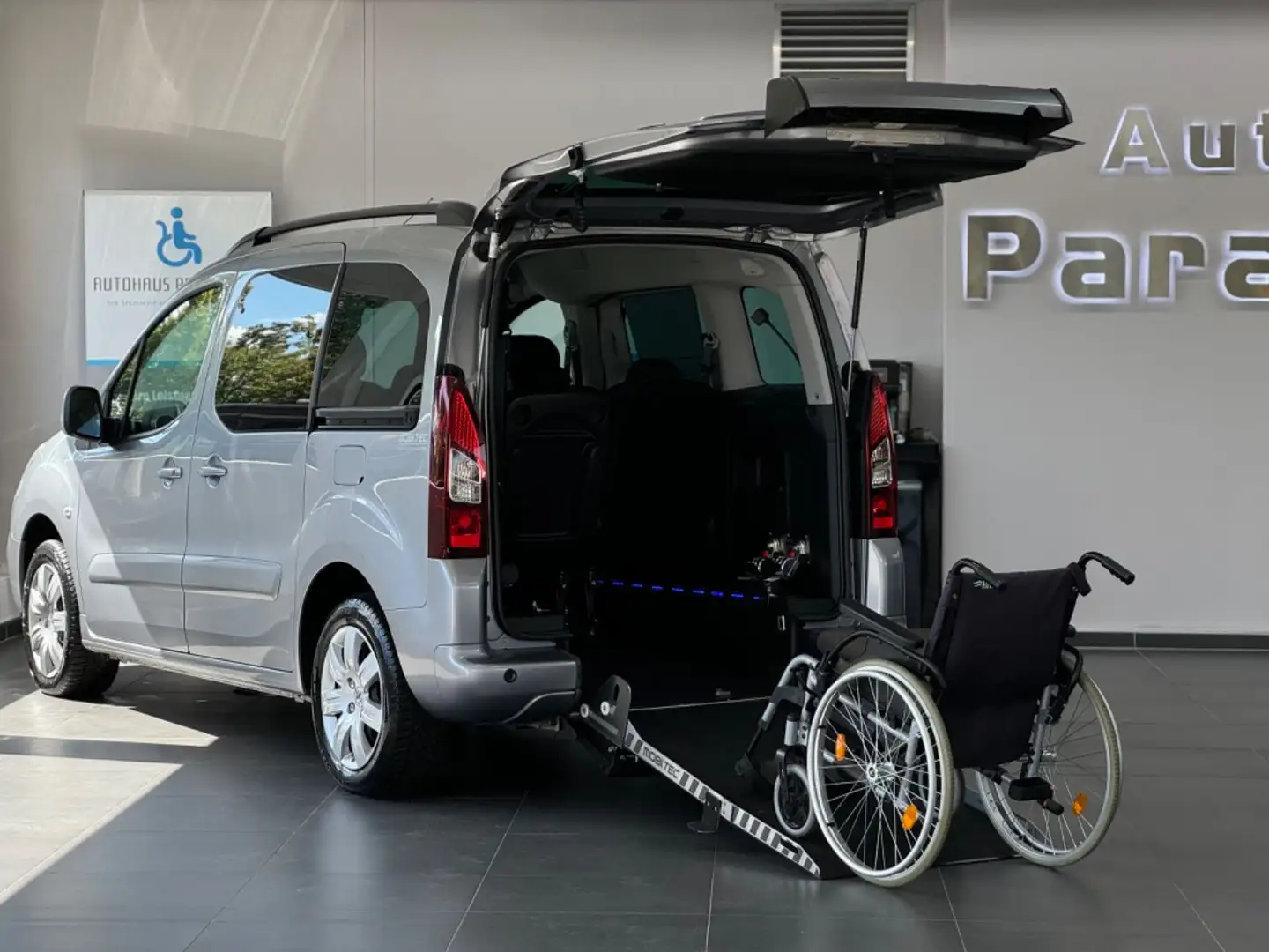 Peugeot Partner Tepee Allure Behindertengerecht-Rampe Gris - 1