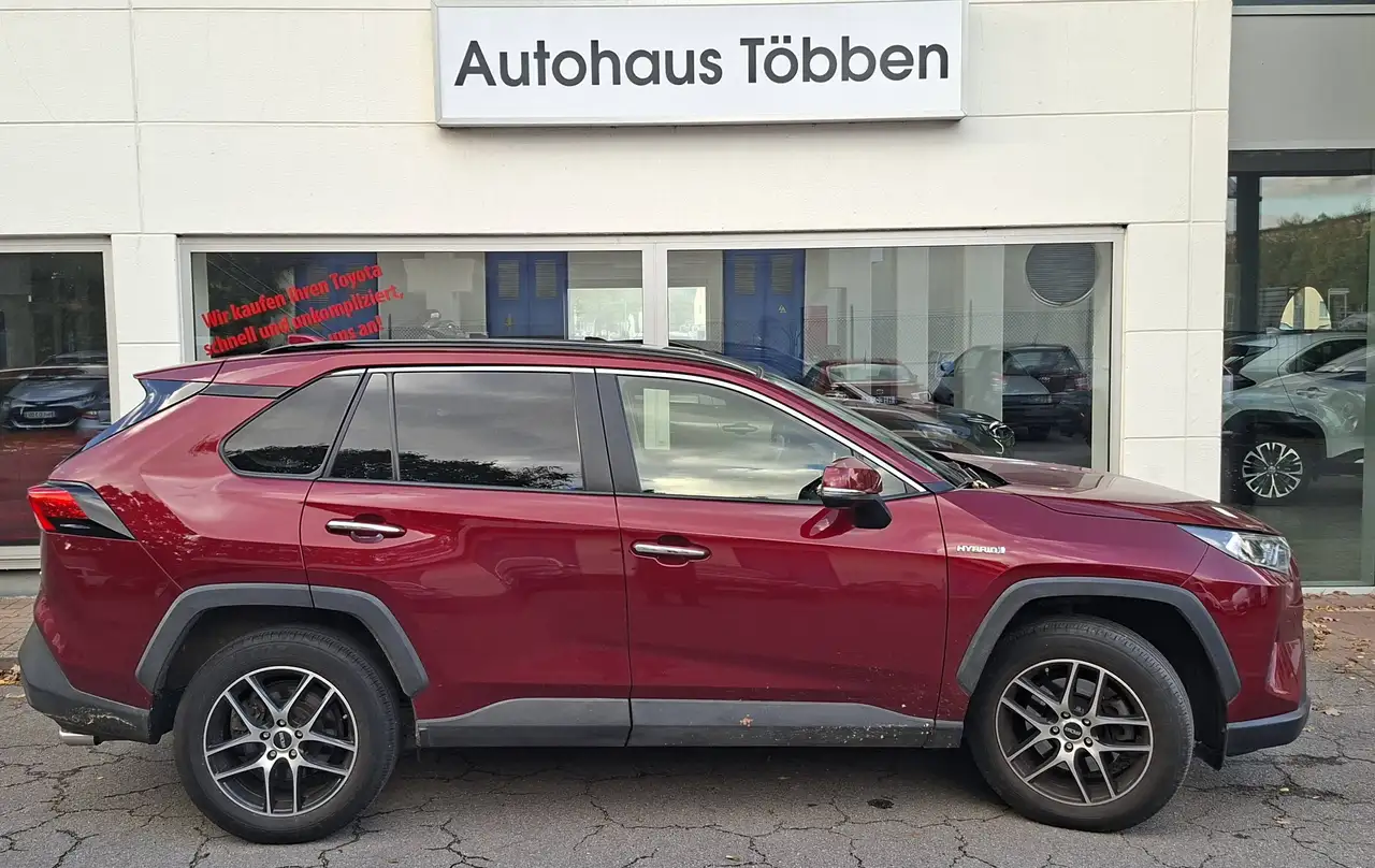 Toyota RAV4 Hybrid 4x2 Lounge + Schiebedach + AHK + Garantie ++ — photo 1 of 12