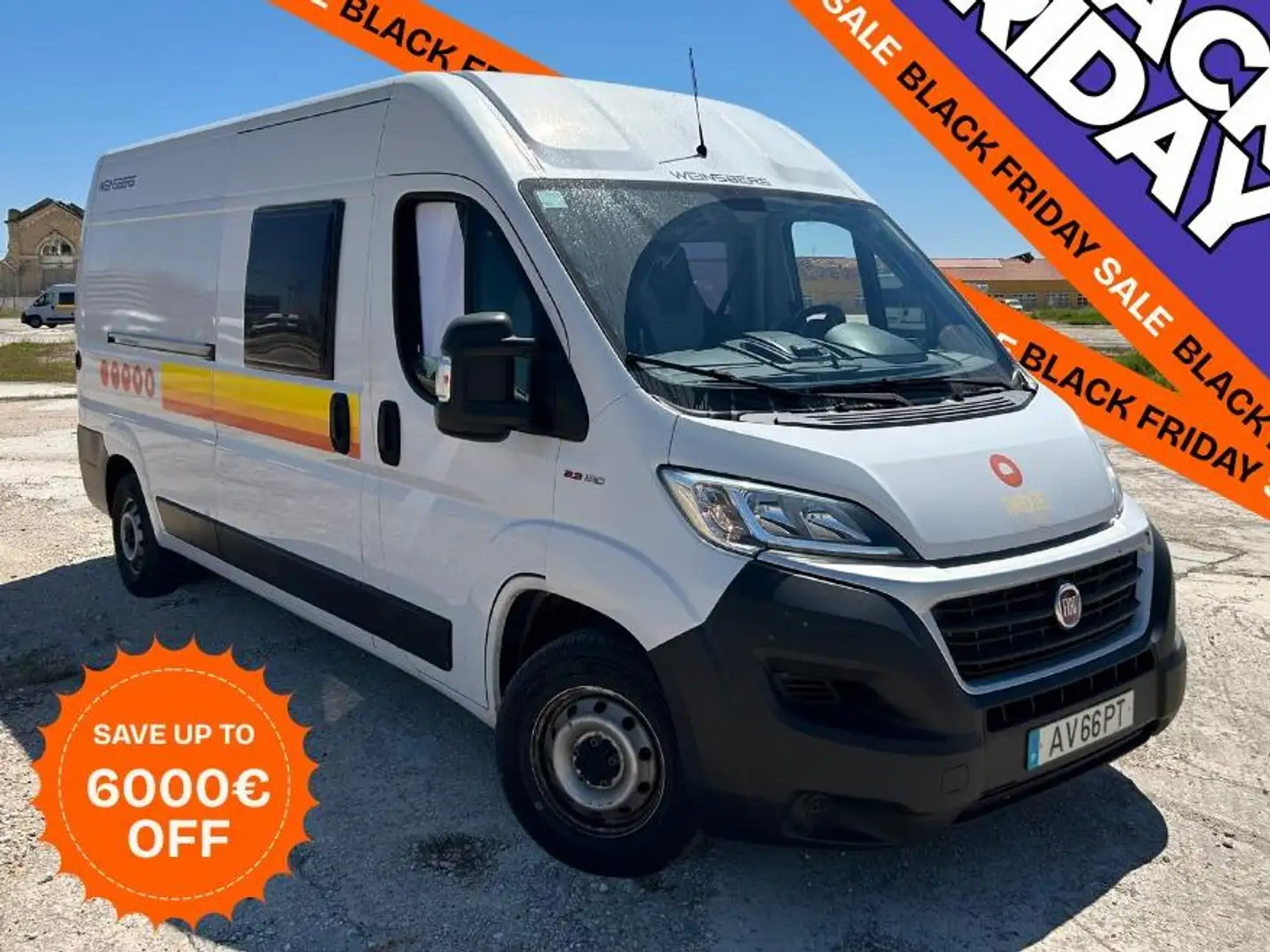 Fiat Ducato Weinsberg Carabus 600 K | 4 Posti Letto Weiß - 1