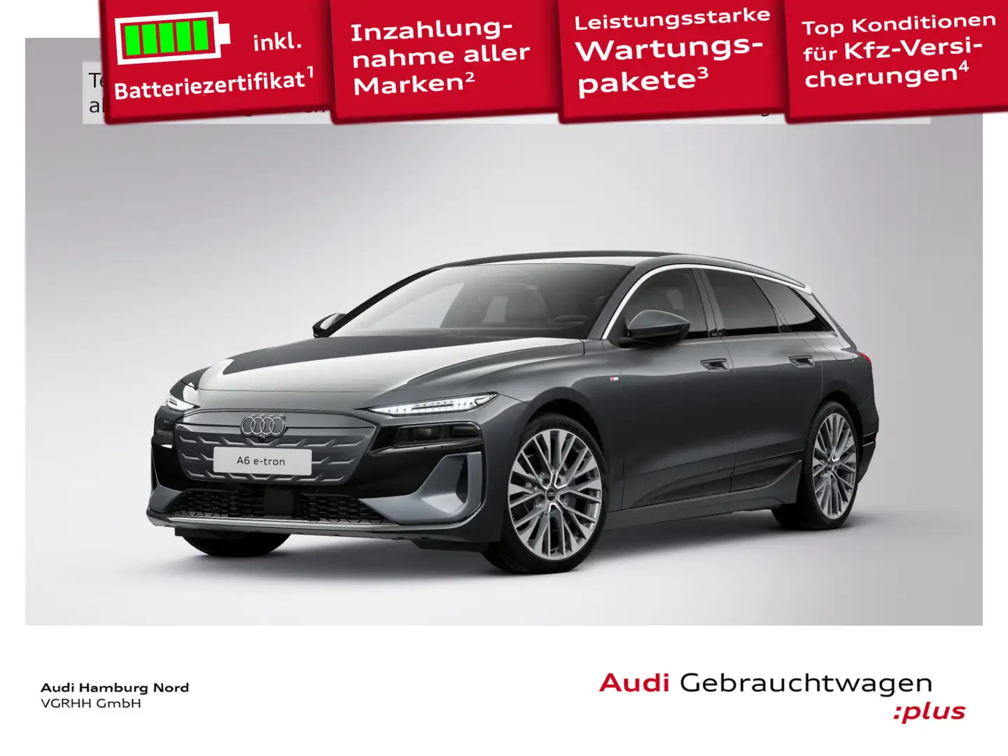 Audi performance S line AHK TechPlus Grau - 1