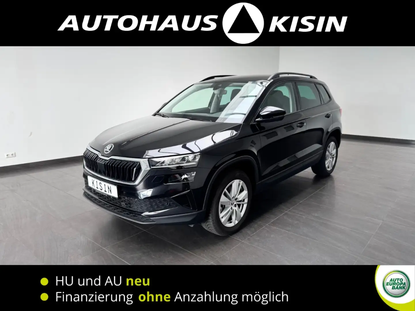 Skoda Karoq Selection 1.5 TSI ACT Aut/CAM /El.Heckl. /LED Schwarz - 1