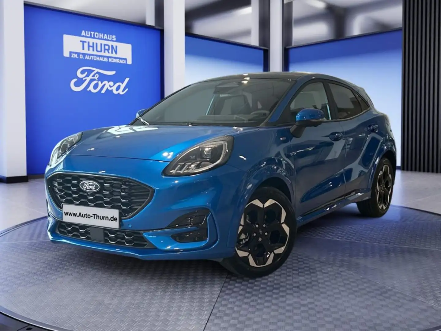 Ford Puma 1.0EcoB. MHEV Auto. ST-LINE X Blau - 1