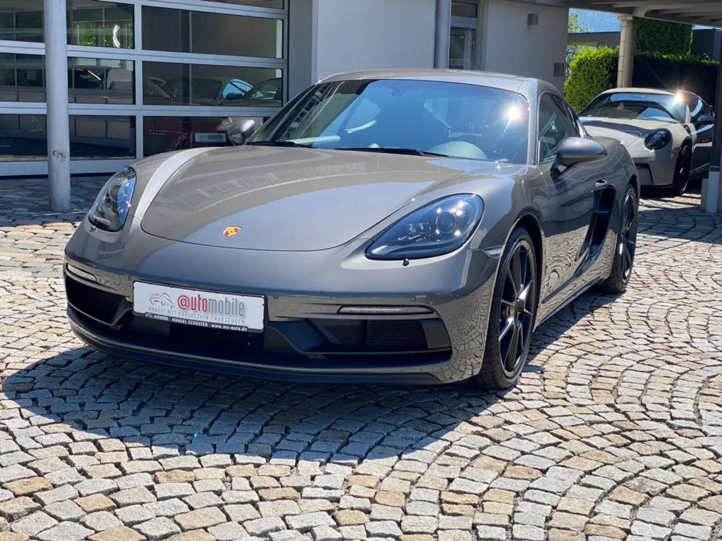 Porsche Cayman 718 GTS Navi|BOSE|CarPlay|LichtPak|GRA|20 Grijs - 1