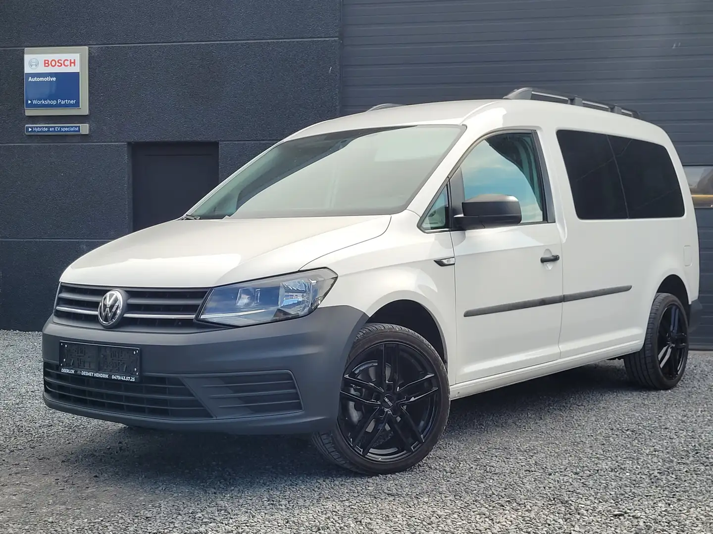 Volkswagen Caddy Maxi 2.0 TDi SCR Conceptline 5 plts/lichte vracht Weiß - 1