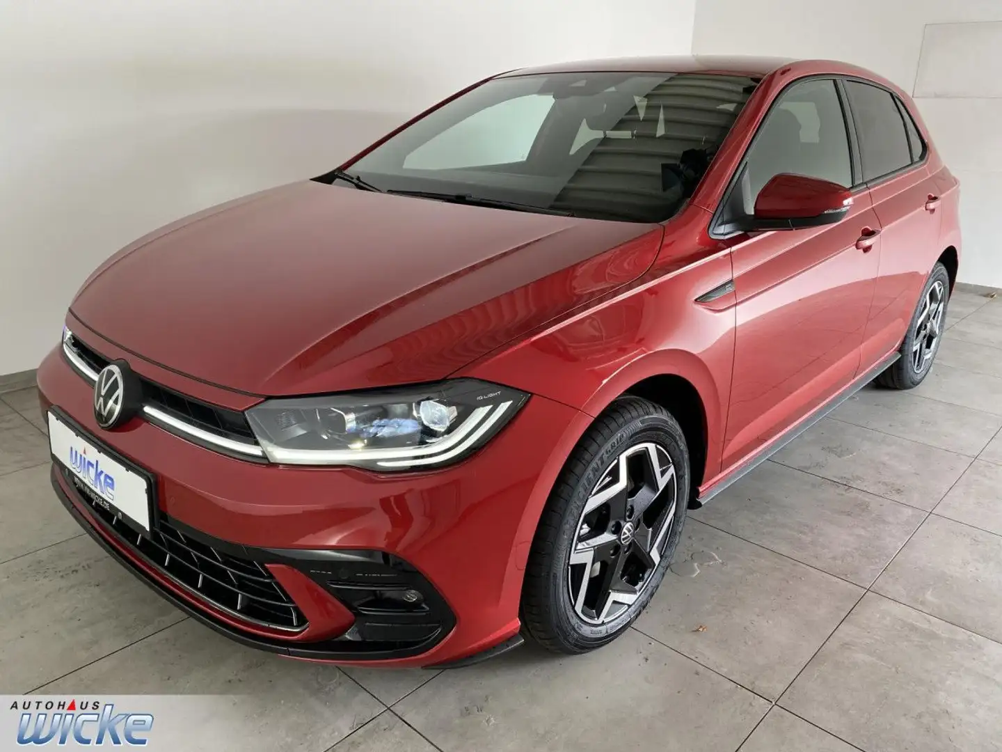 Volkswagen Polo 1.0 TSI DSG R-Line KLIMA REAR VIEW WINTERRÄDE Rot - 2