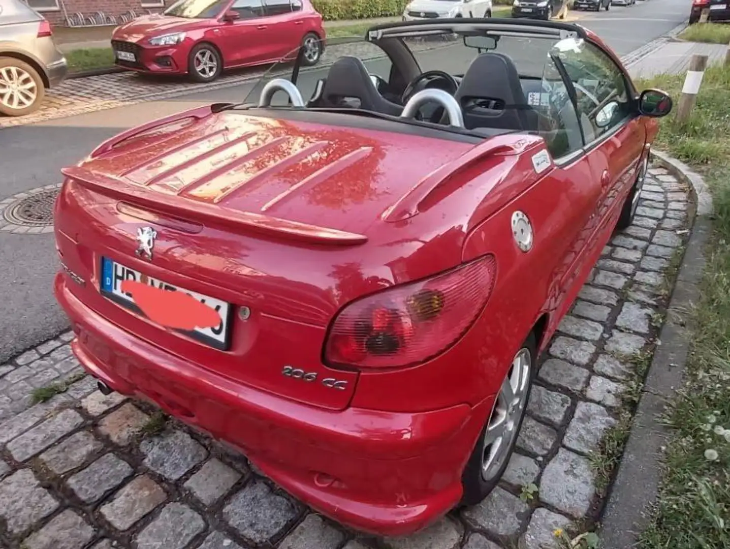 Peugeot 206 Peugeot 206 CC 1.6 RC-Line–1.Hand Tausch Bastler Rot - 2