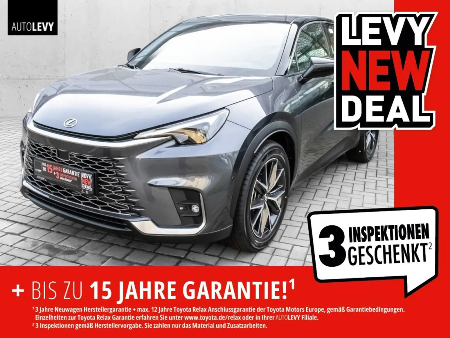 Lexus LBX Emotion +Technologie-Paket +Tahara-Leder Grau - 1