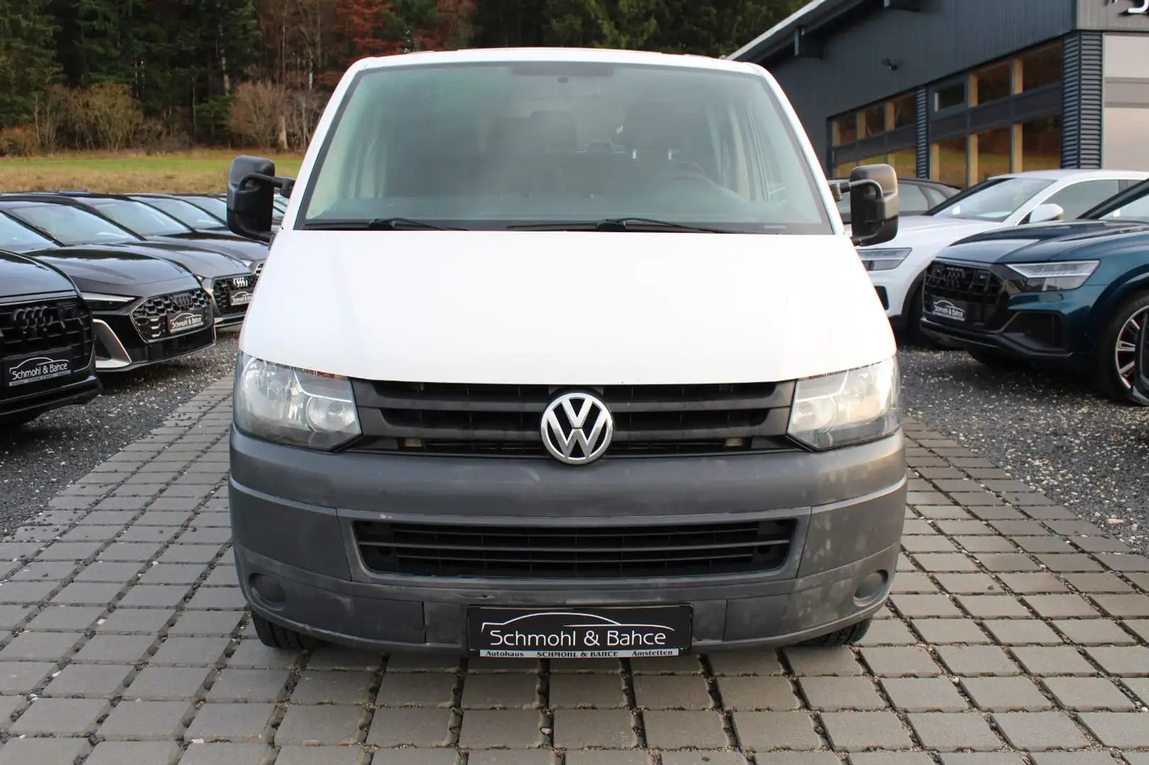 Volkswagen T5 Transporter 2.0 TDI Pritsche Doppelkabine Blanc - 2