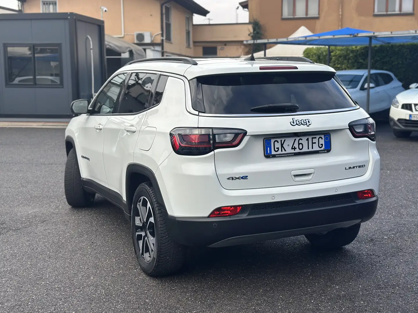 Jeep Compass 1.3 turbo t4 phev Limited 4xe auto Blanc - 2