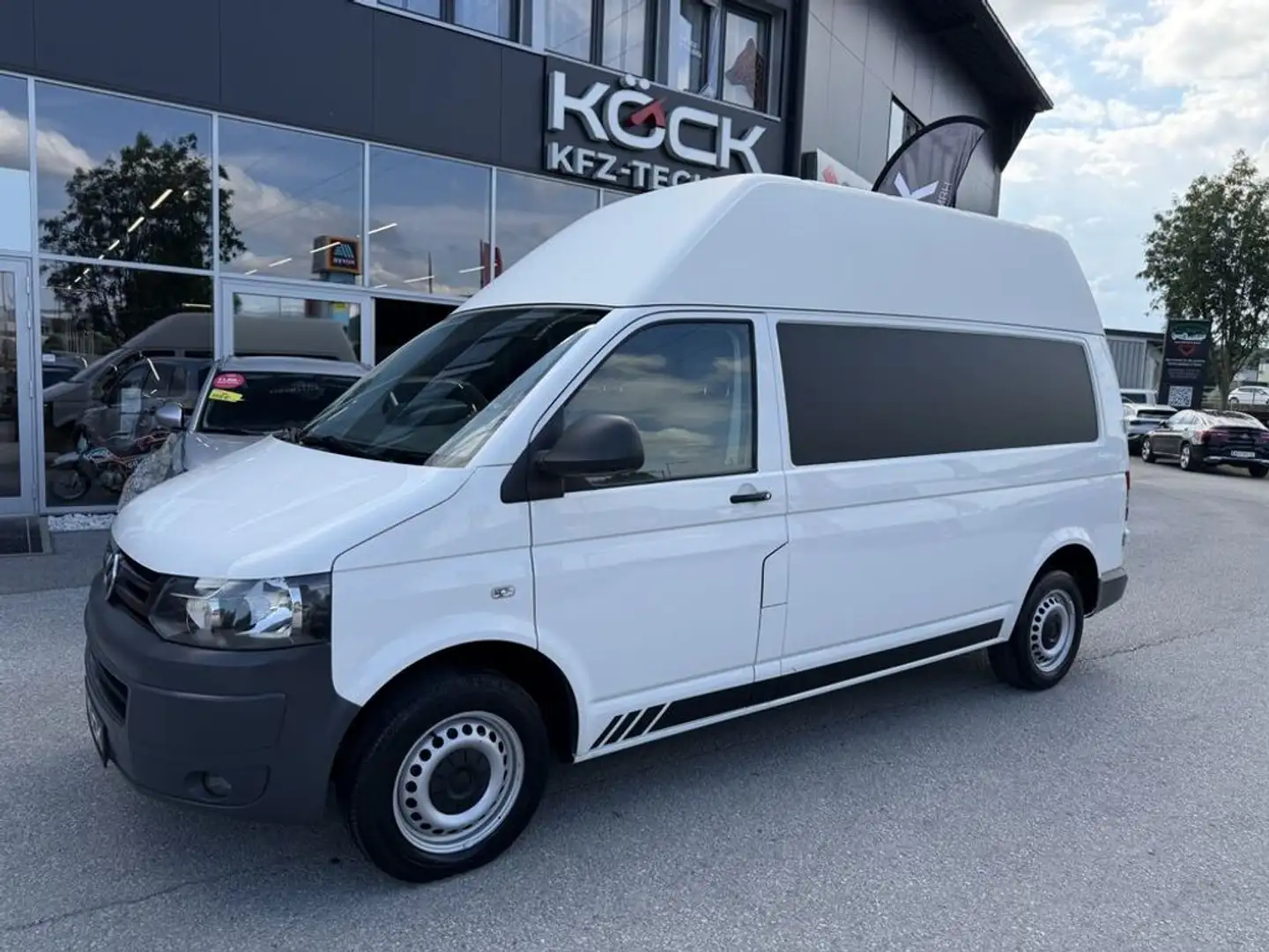 Volkswagen T5 Transporter Kasten-Hochdach lang Weiß - 1