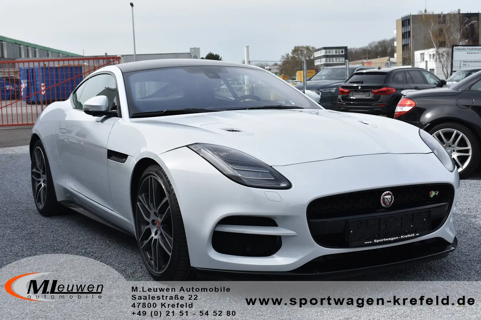 Jaguar F-Type 5.0 L V8 Kompressor AWD *LEDER*20"*NAVI*CAM* Weiß - 2