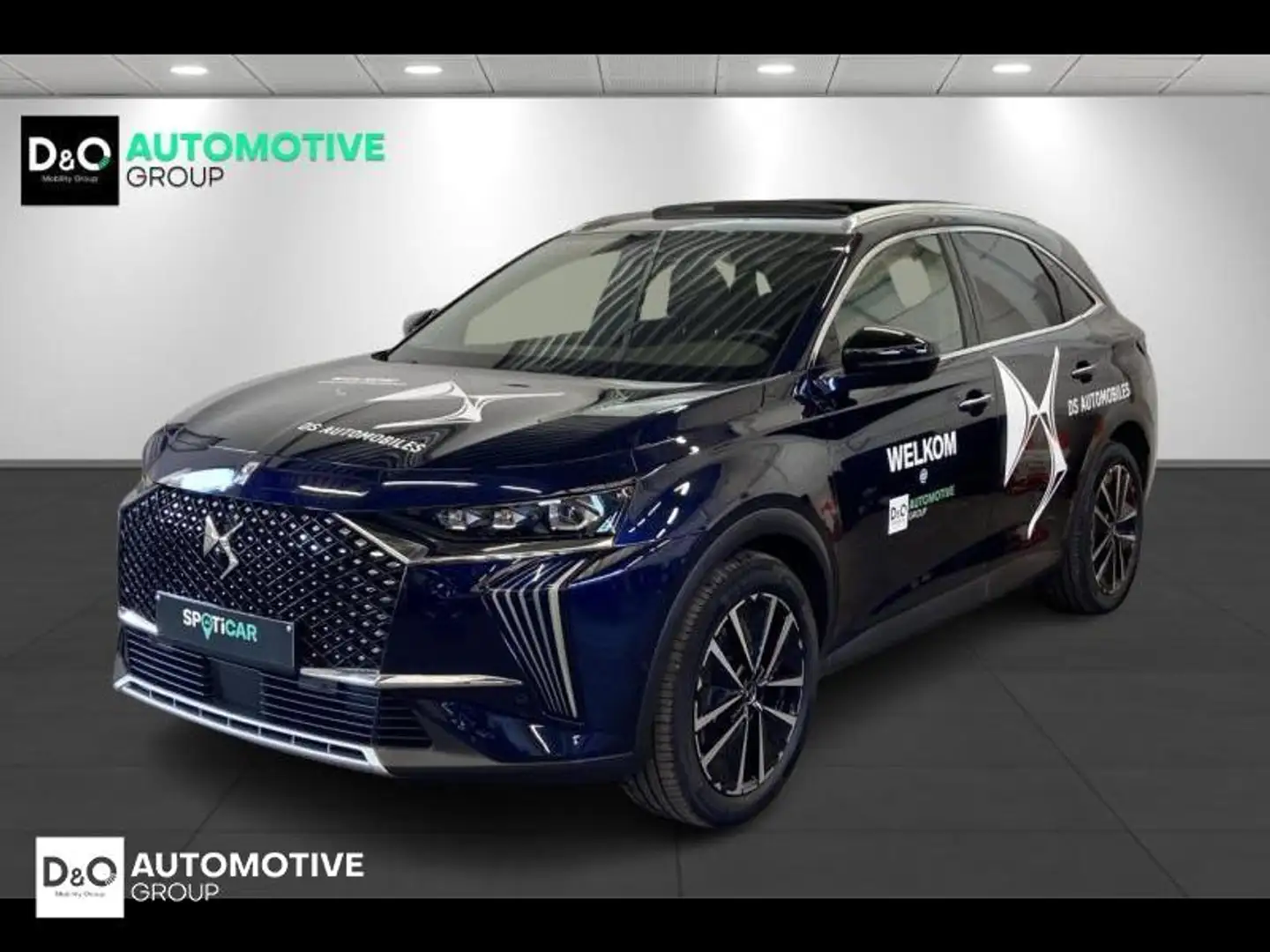 DS Automobiles DS 7 Crossback 7 E-Tense camera leder panodak Modrá - 1