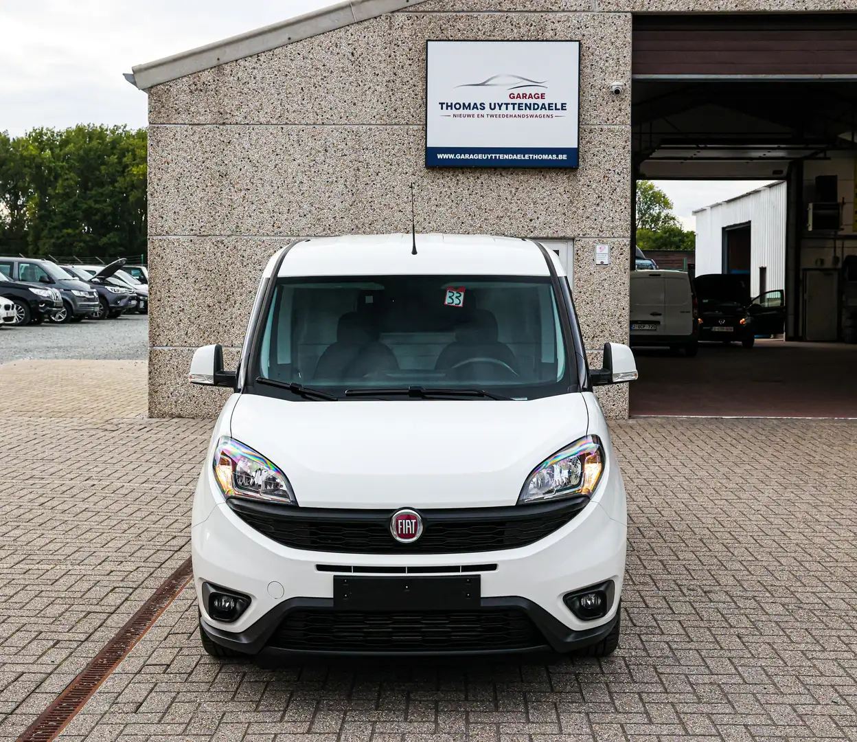 Fiat Doblo SLECHTS-8800KM*NIEUWSTAAT*CRUISE-CONTROL*AIRCO* Blanc - 2