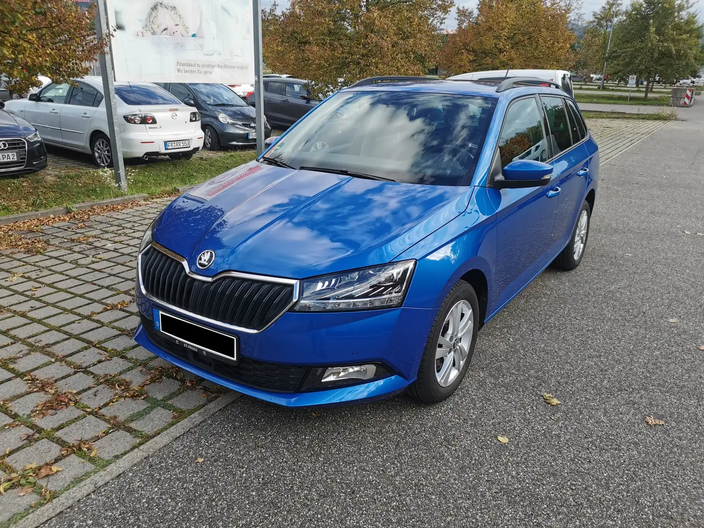 Skoda Fabia Fabia III Combi Combi 1.0 TSI Style Blau - 1