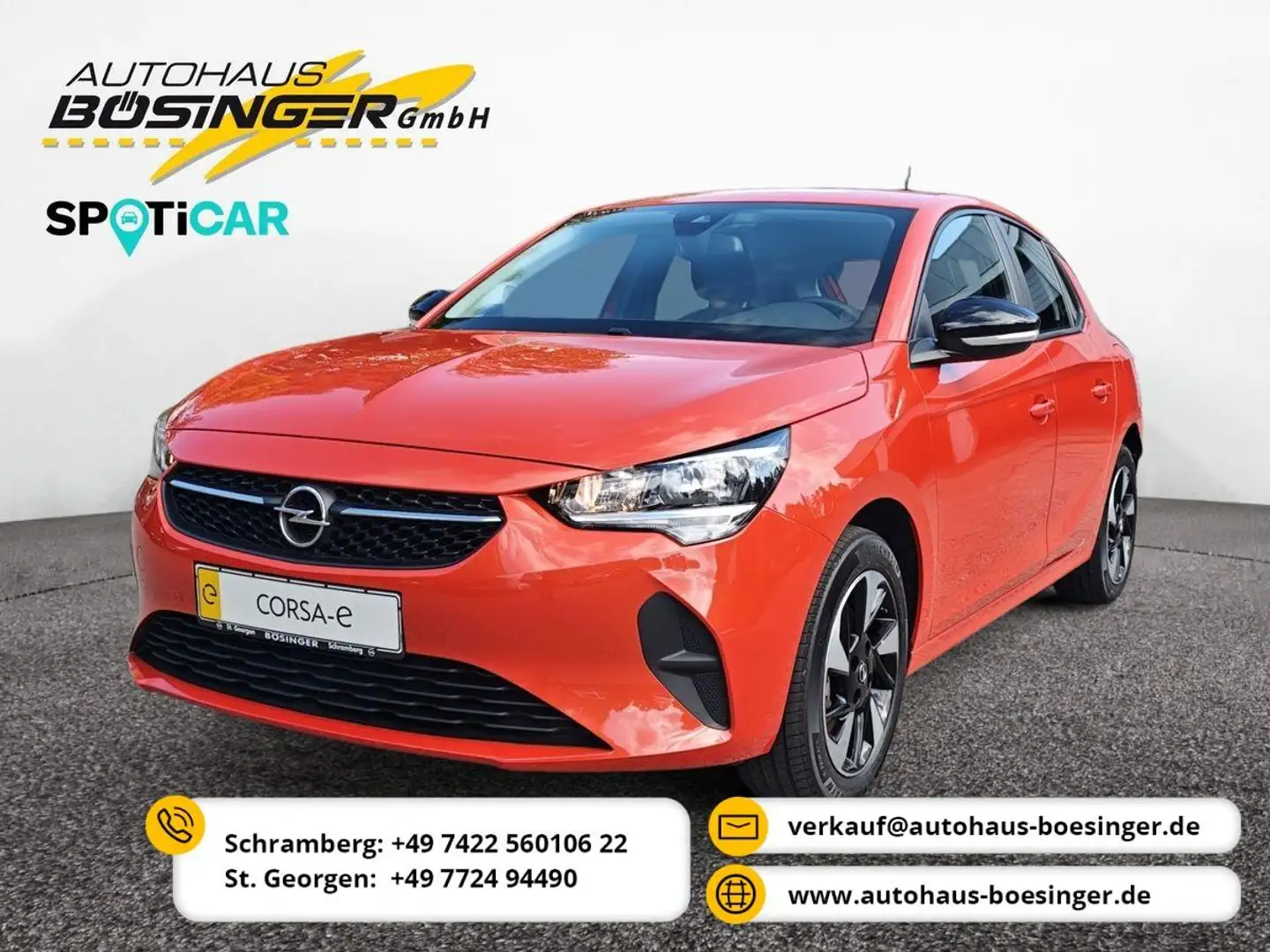 Opel Corsa-e Corsa e Edition / Kamera/SHZ-LHZ/Android&CarPlay Orange - 1