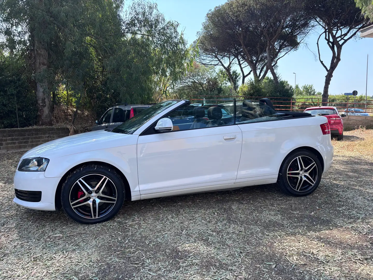 Audi A3 A3 II 2008 Cabriolet Cabrio 1.2 tfsi  105cv Bianco - 2