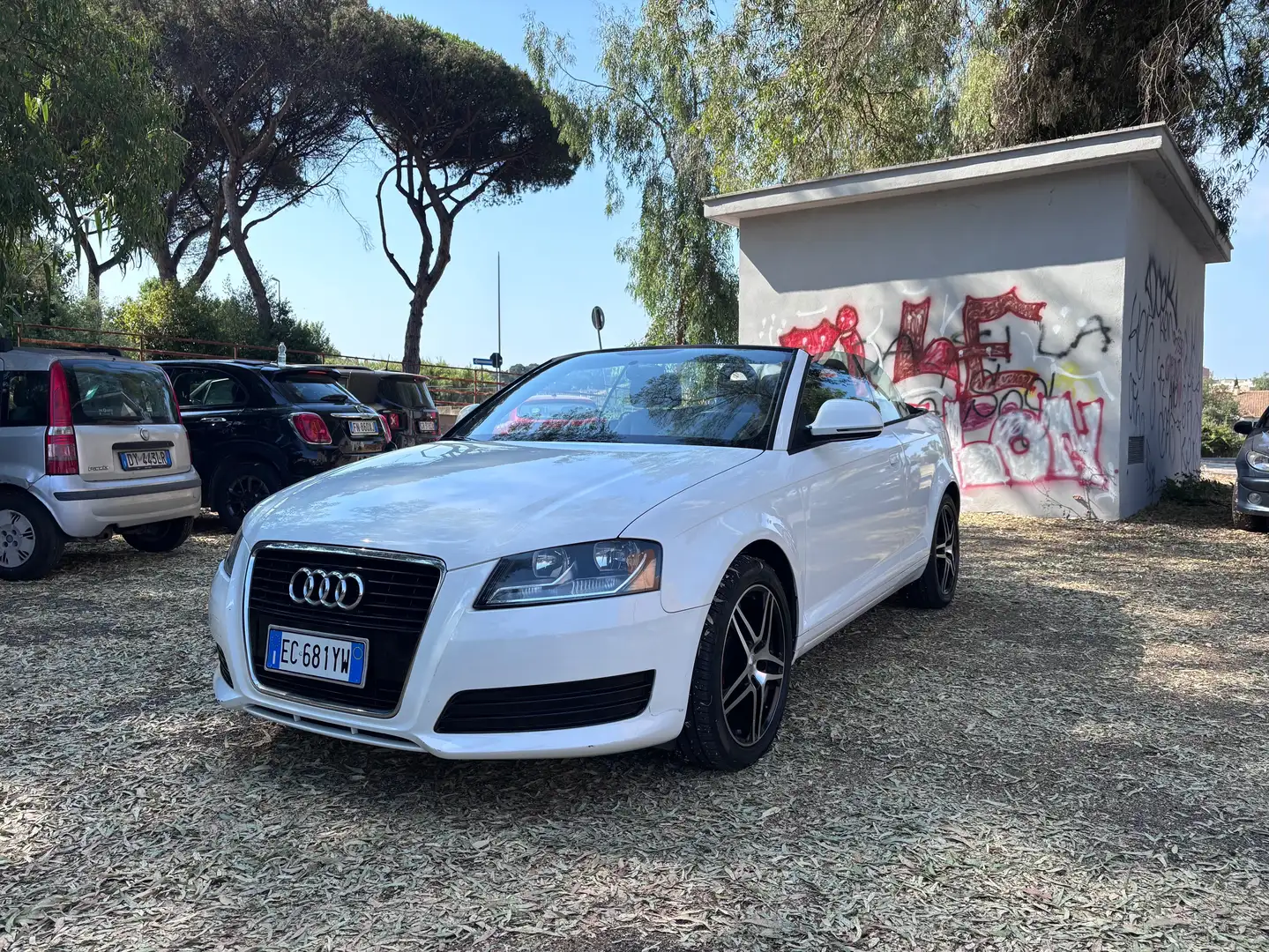 Audi A3 A3 II 2008 Cabriolet Cabrio 1.2 tfsi  105cv Bianco - 1