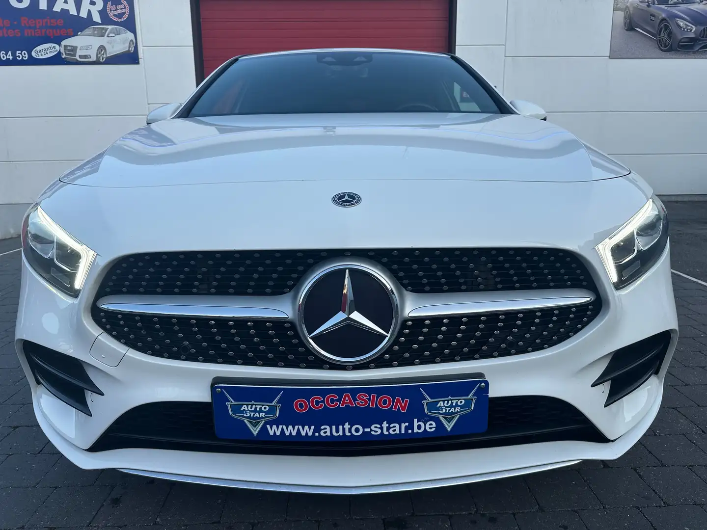 Mercedes-Benz 180 D AMG INT+EXT CAMERA GPS BOITE AUTO EURO 6 A FULL Wit - 2