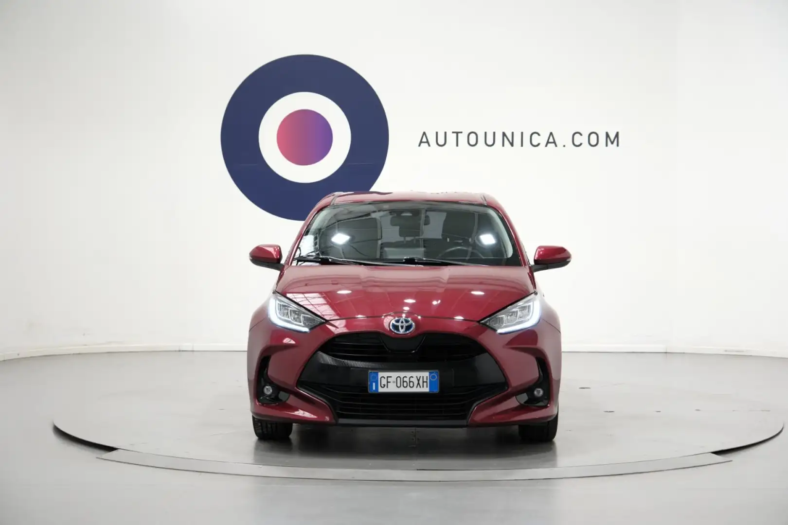 Toyota Yaris 1.5 HYBRID 5 PORTE TREND FARI LED NEOPATENTATI Rouge - 2