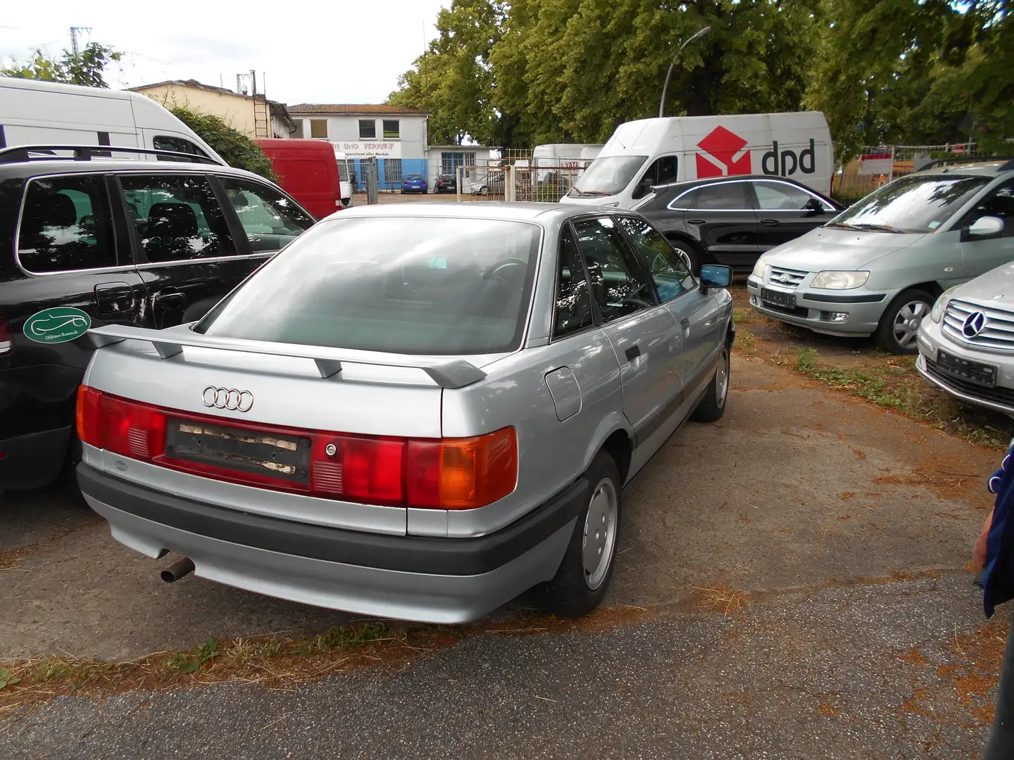 Audi 80 Comfort-Edition.Automatik.Klima,Schiebedach,servo Zilver - 2