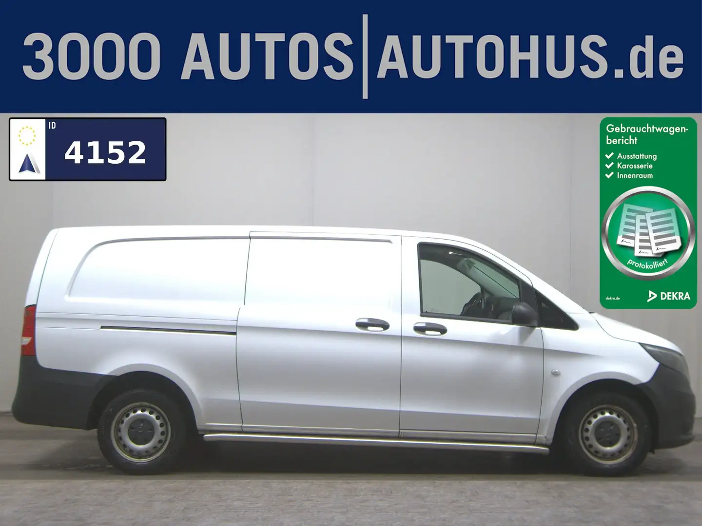 Mercedes-Benz Vito -114 CDI extralang Aut. Navi Kamera Klima Blanc - 1