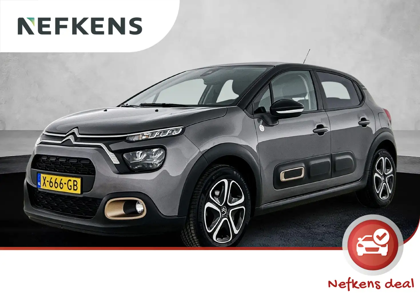 Citroen C3 C Series 83pk | Navigatie | Climate Control | Voor Gris - 1