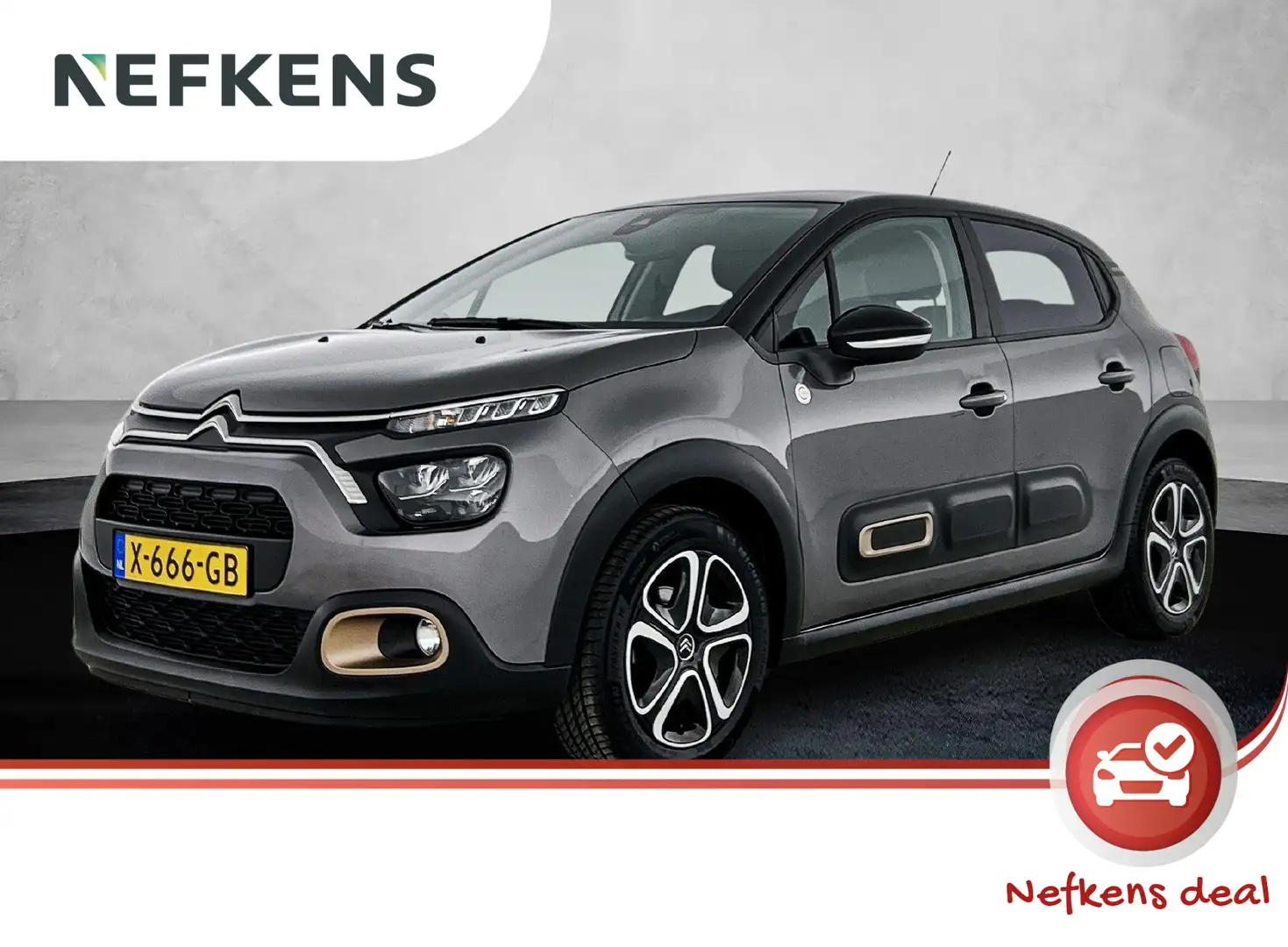 Citroen C3 C Series 83pk | Navigatie | Climate Control | Voor Gris - 1