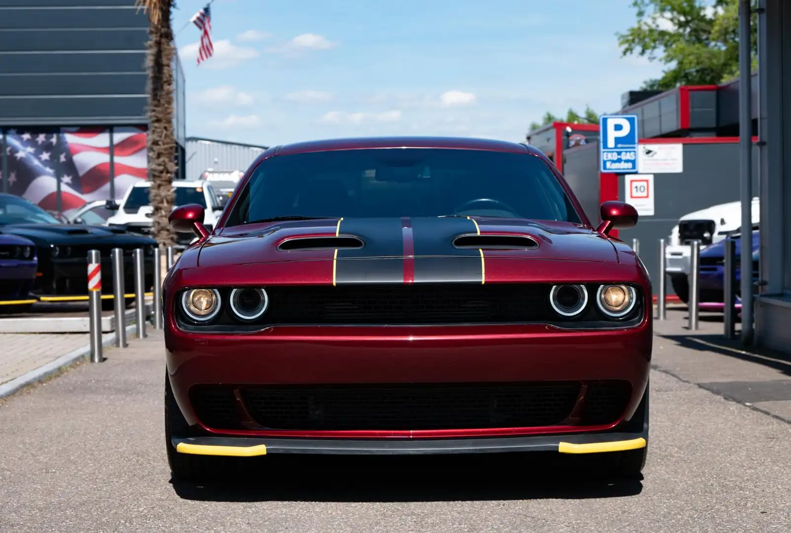 Dodge Challenger 3,6l SXT,Carplay,Rückfahrkamera Rosso - 2