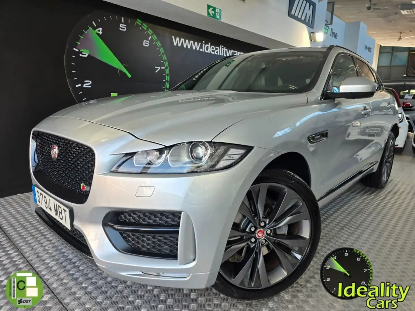 Jaguar F-Pace 3.0TDV6 R-Sport Aut. AWD Gris - 1