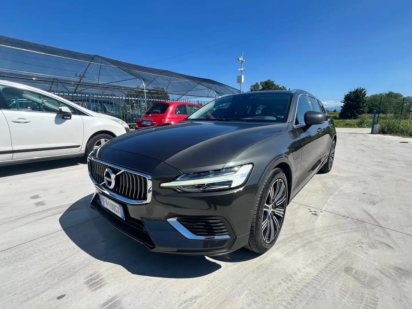 Volvo V60 V60 II 2019 2.0 t8 te Inscription awd - FV100GX Grigio - 2