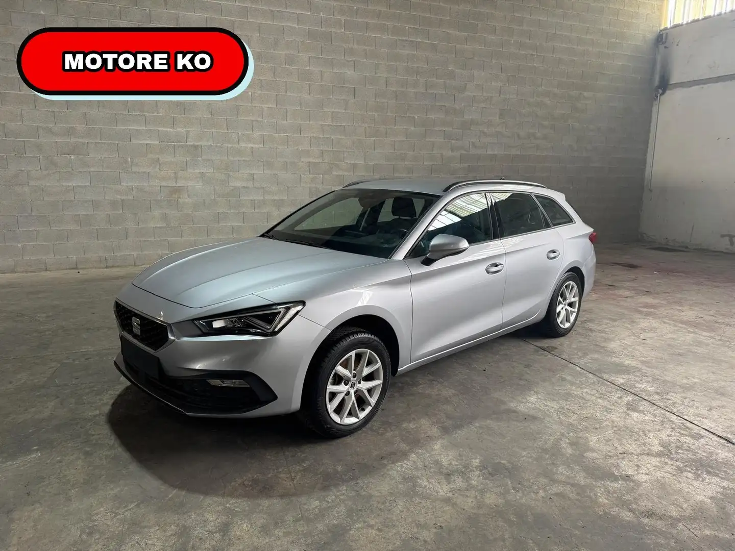 SEAT Leon Sportstourer 2.0 tdi Business 150cv dsg MOTORE KO Argento - 1