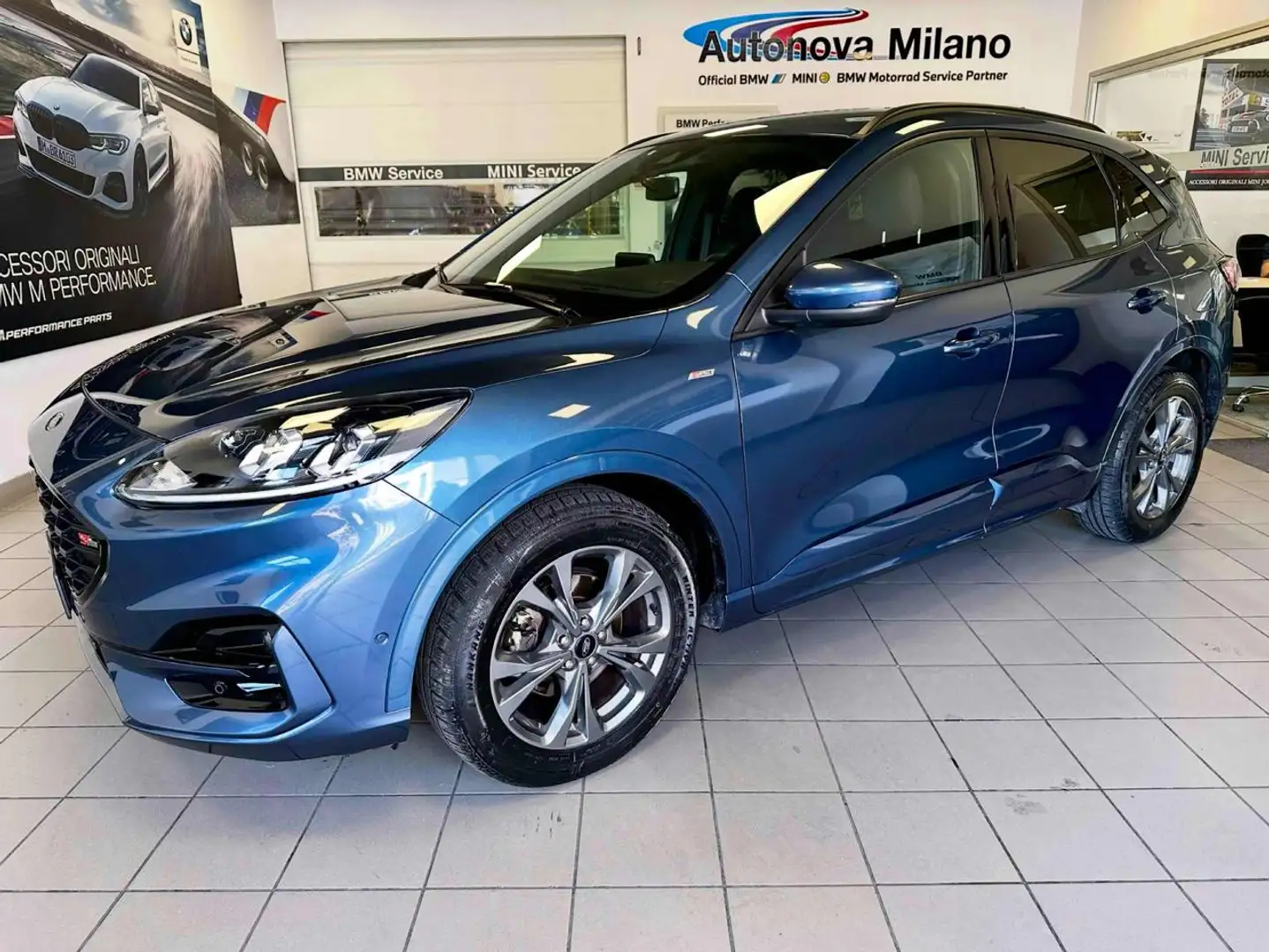 Ford Kuga 2.0 EcoBlue Hybrid 150 CV 2WD ST-Line Albastru - 1