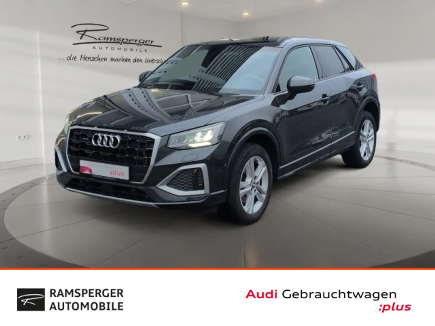 Audi Q2 Advanced 40 TFSI quat. S line ACC Pano Stdhz Gris - 1