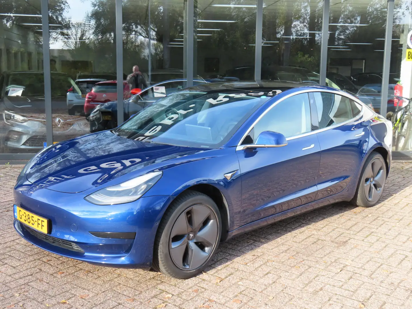 Tesla Model 3 Standard RWD Plus 60 kWh*Autopilot*Trekhaak*EXPORT Blauw - 2