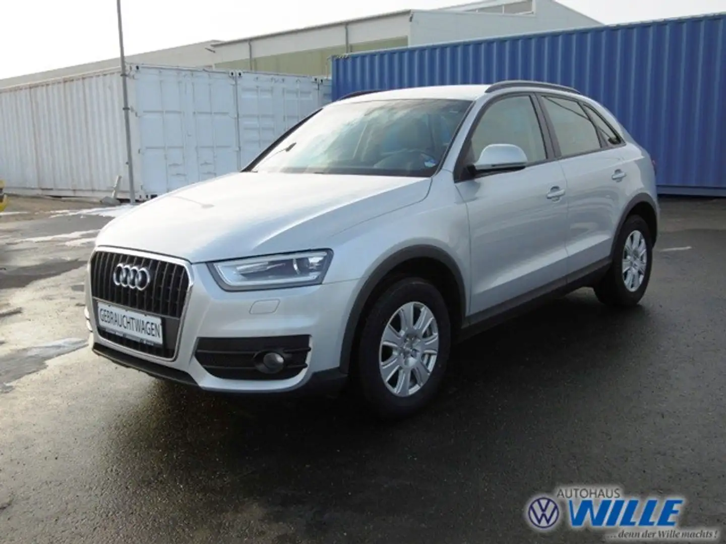 Audi Q3 1.4 TFSI Klima Xenon Navi Einparkhilfe Argintiu - 1