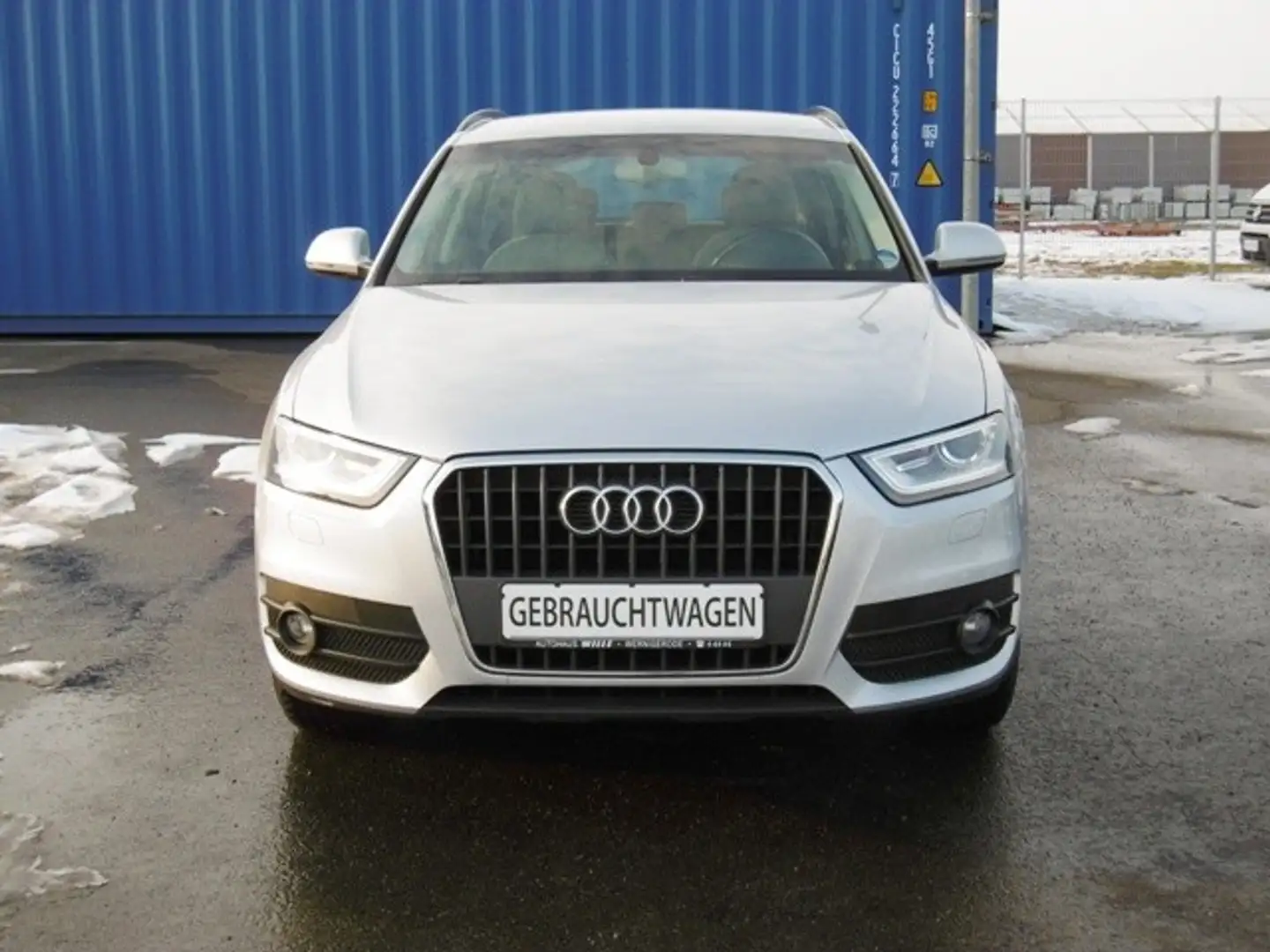 Audi Q3 1.4 TFSI Klima Xenon Navi Einparkhilfe Argintiu - 2