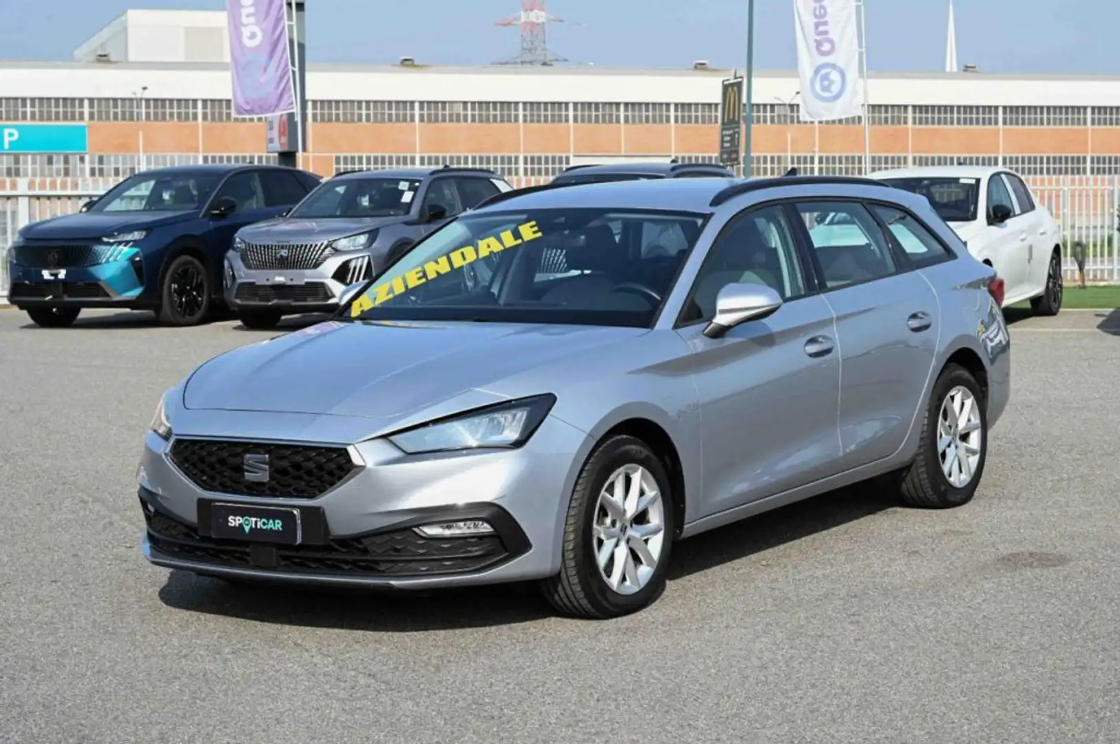 SEAT Leon Sportstourer 2.0 TDI Style Сірий - 1